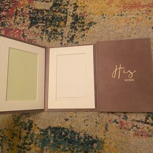 Lilac Wedding Bow Booklets